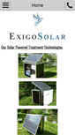 Mobile Screenshot of exigosolar.com